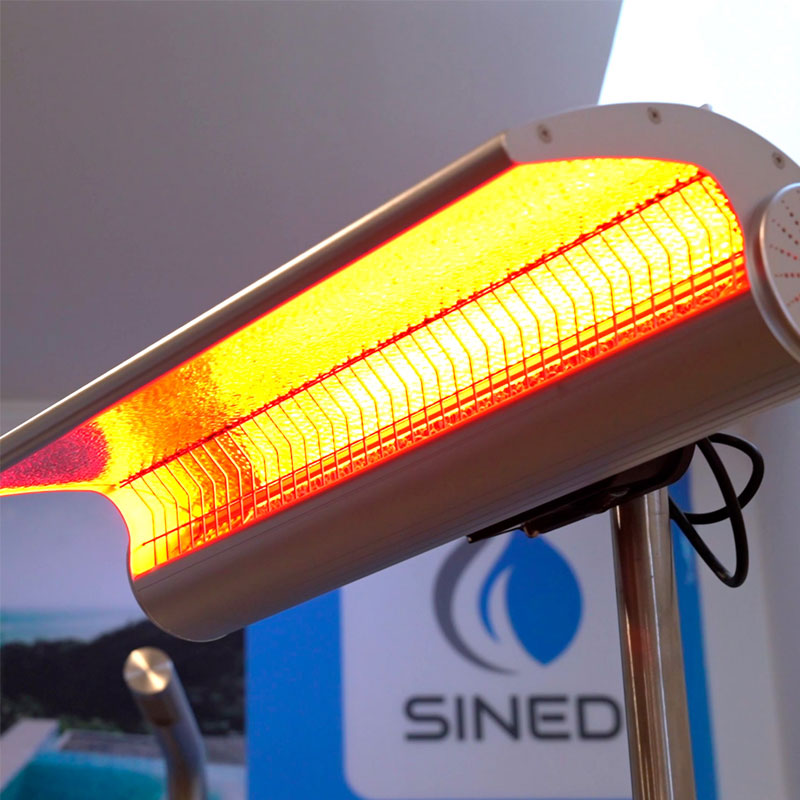 Sined Terra 2000 Infrared Heater - 2000 W Infrared Heating Lamp