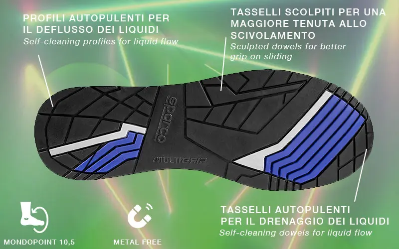 Sparco Gymkhana Seb S1P SRC Suola MultiGrip