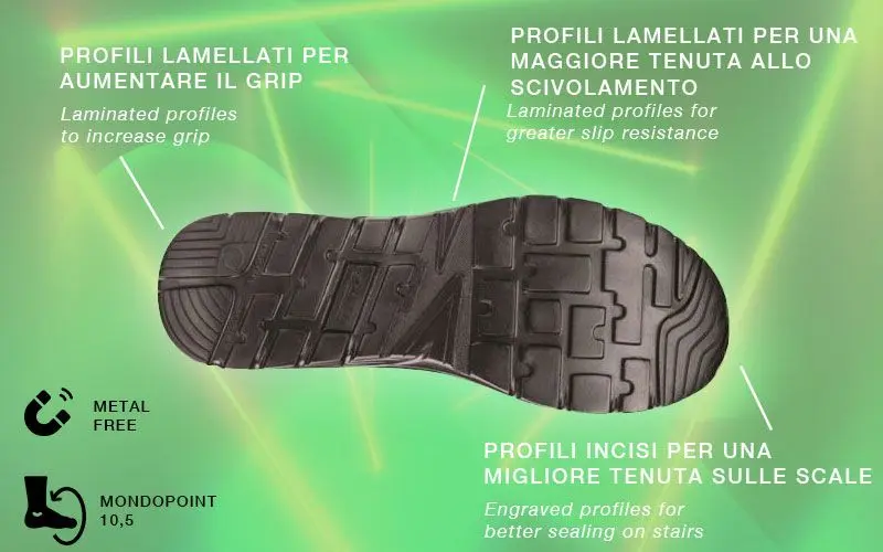 Sparco Practice Nigel S1P SRC scarpe protettive antinfortunistiche