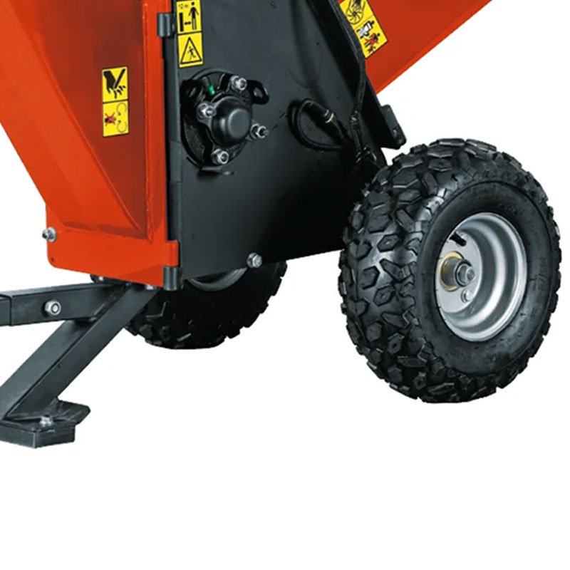 Airmec Chipper DK 210/100L ruote pneumatiche