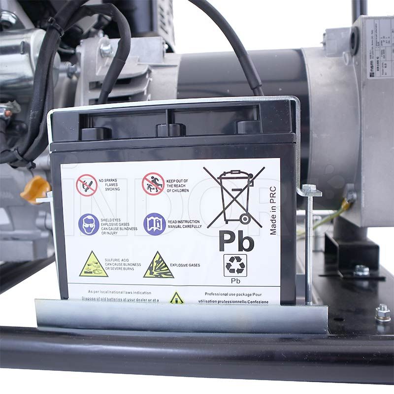 batteria Airmec LS 6500-E - Gruppo Elettrogeno Monofase AVR