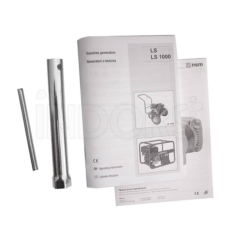 dotazione standard Airmec LS 6500-E - Gruppo Elettrogeno Monofase AVR