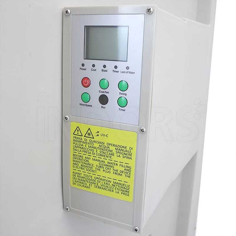 pannello comandi Eco Fresh Air FRE18000 - Raffrescatore Industriale Evaporativo