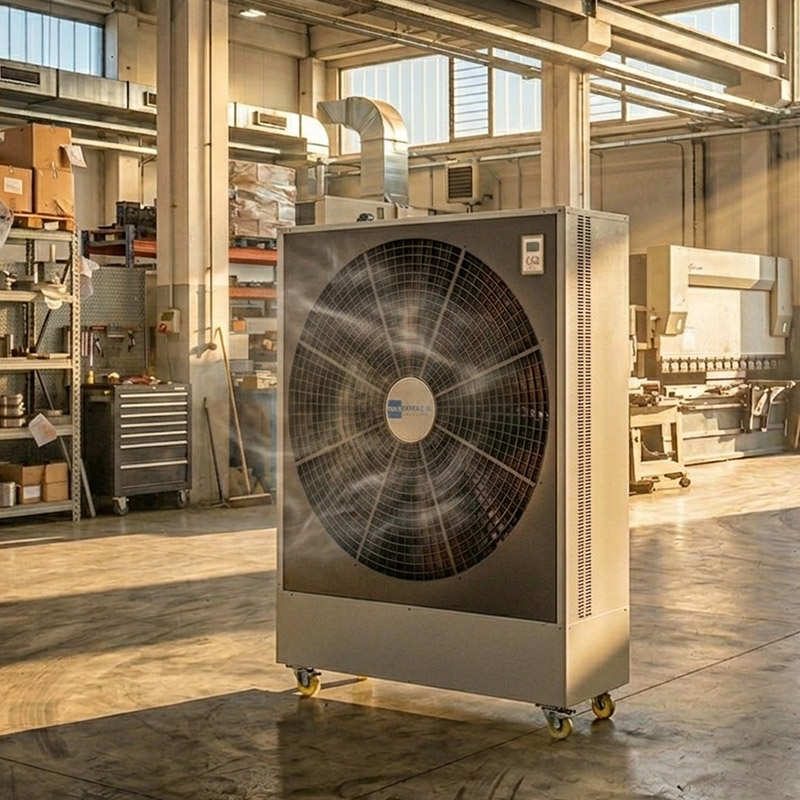 Eco Fresh Air FRE40001 - Raffrescatore Industriale 3 in 1 