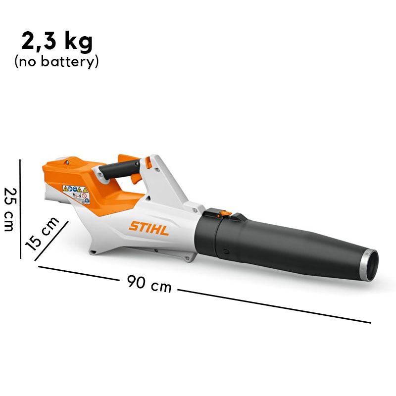 Stihl BGA 60 SET - Soffiatore a Batteria 36V con Batteria e Caricabatterie inclusi