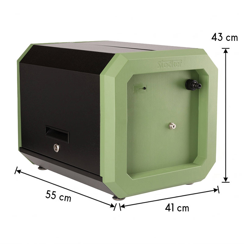 Stocker Geyser Pro Lite - Disinfestazione Zanzare Configurabile per Giardini 650 m²