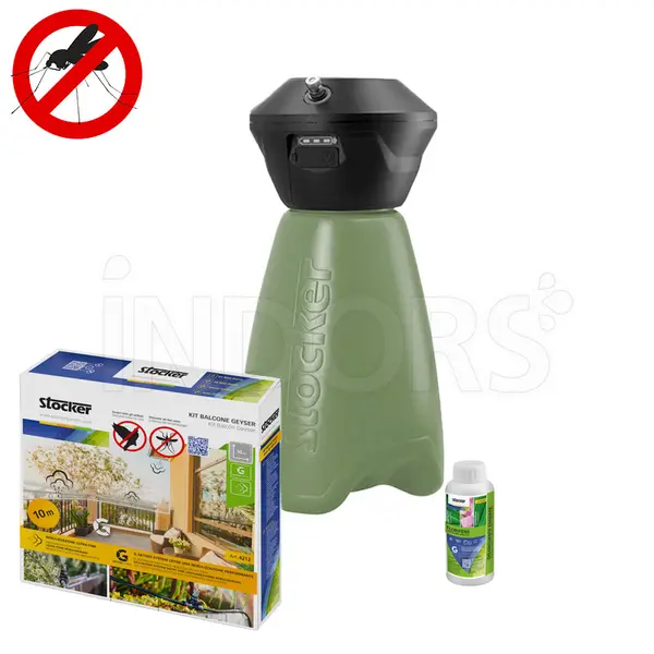 Stocker Kit Geyser 2 L - Kit Promo Insetticida per Giardini Piccoli