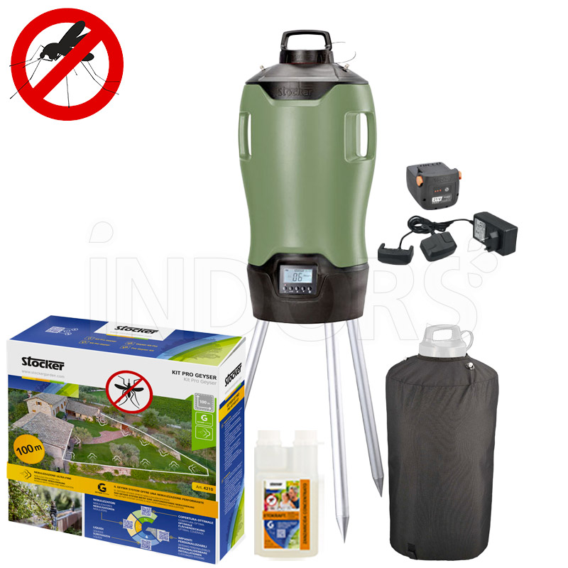 Stocker Kit Geyser 25 L - Ultra Fine Nebulization Mosquito Repellent Promo Kit