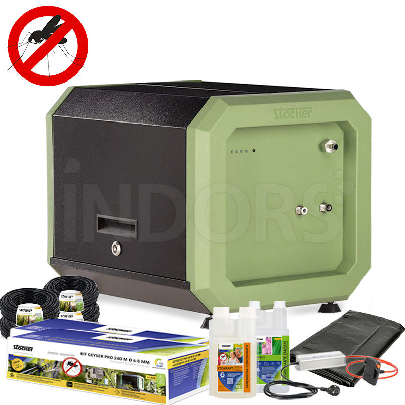 Stocker Kit Geyser Pro Dual 44601 - Complete Anti-Mosquito Promo Kit 2 Zones 