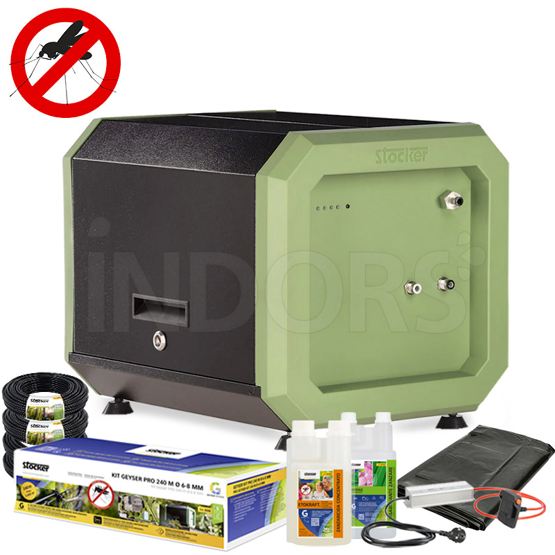 Stocker Kit Geyser Pro Dual 44602 - Complete Anti-Mosquito Promo Kit 2 Zones