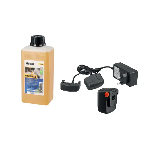Stocker 63101 - Kit Promo Motosega Magma E-250 LA 21V con Batteria e Caricatore