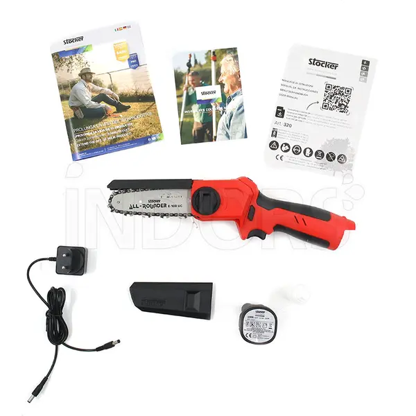 Stocker All Rounder E-100 UC Motosega per Potatura e Bricolage