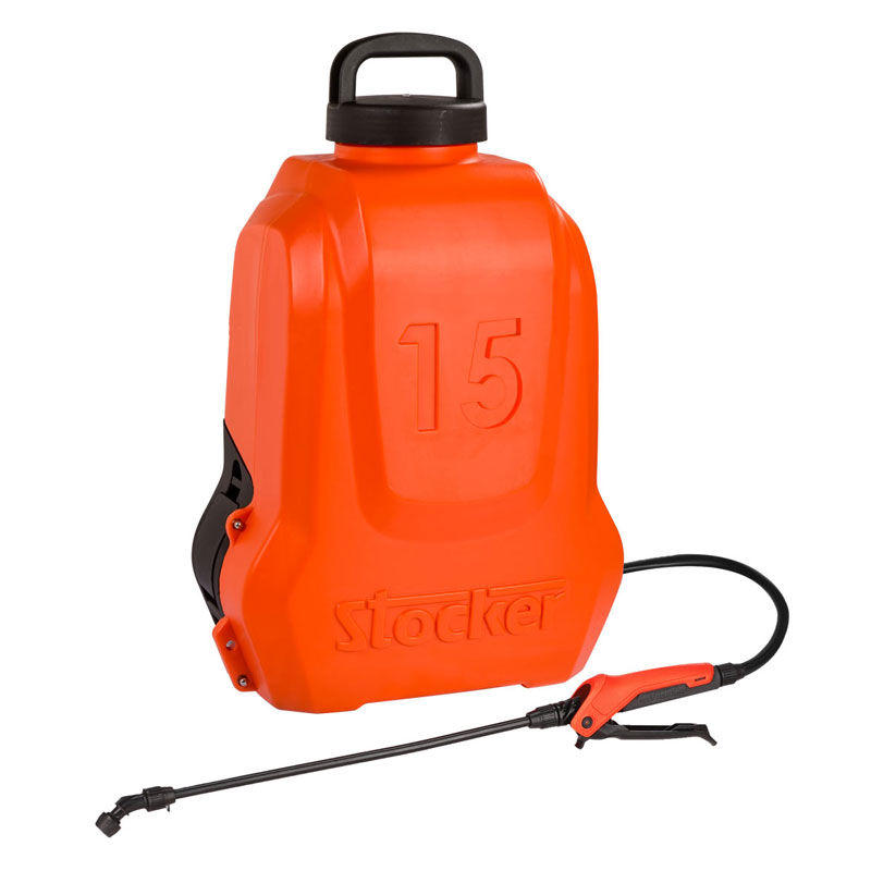 Stocker 229 - Pompa Irrorazione a Zaino a Batteria 12 V 2,5 Ah Capacità 15 L