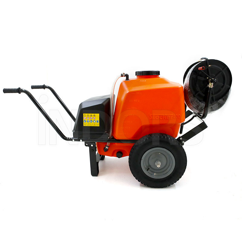 Stocker 303 - Wheelbarrow Pump 80L 12V Battery Included