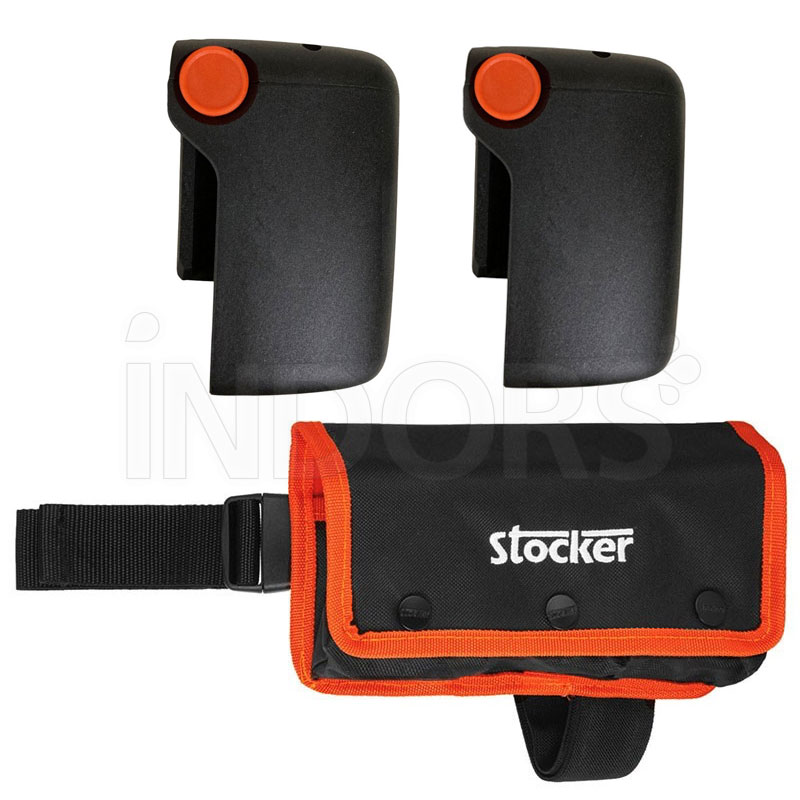 Stocker 31205 - Kit of 2 4 Ah 21 V batteries with battery holder