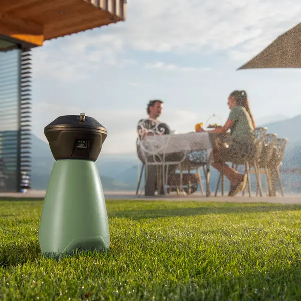 Stocker Geyser trattamento zanzare giardino a batteria
