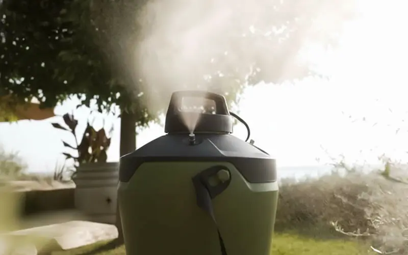 Stocker Geyser Nebulizzatore 25L Li-Ion antizanzare automatico a batteria ricaricabile