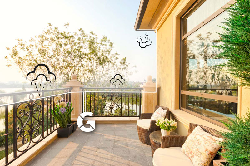 Stocker Kit Balcone Geyser - Kit per Ampliamento Trattamento Antizanzare