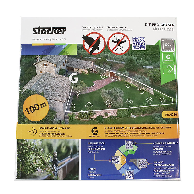 Stocker Kit Pro Geyser - Kit for expanding mosquito repellent treatment