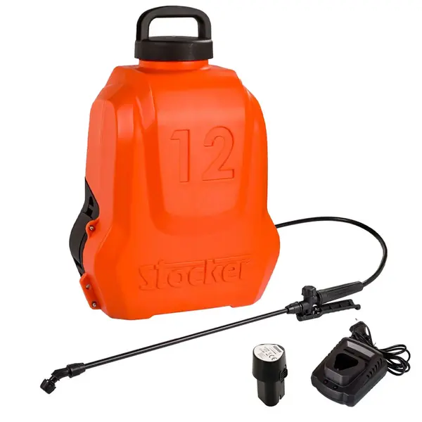 Stocker 329 pompa irrorazione con batteria e caricatori