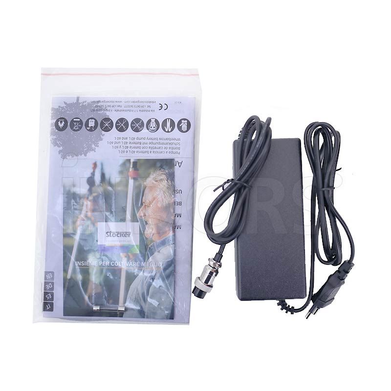 standard equipment Stocker 301 - Wheelbarrow Pump 40 L 12 V Battery