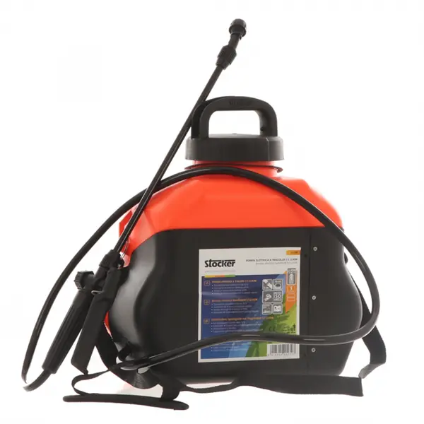 retro Stocker Pompa Elettrica 5 L - Pompa Irrorazione Batteria 12 V