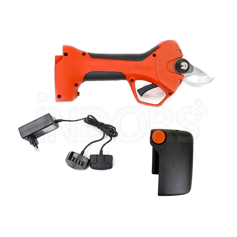 Stocker 62014 Promo Kit - Magma E-35TP Scissors cod.621 + 21 V 2.6 Ah Battery cod. 312/7