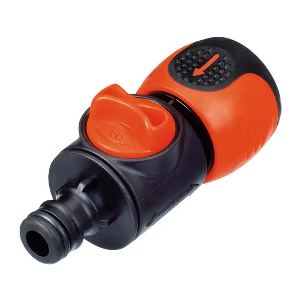 Stocker Regolatore Aquastop Deluxe 1/2 con attacco rapido e manopola arresto