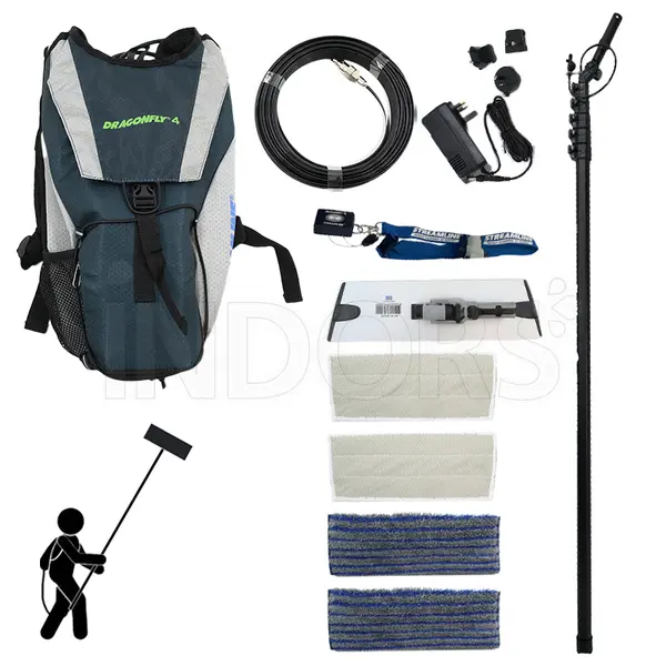 STRM Dragonfly 4 - Kit Professionale Pulizia Interna Vetri Dotazione