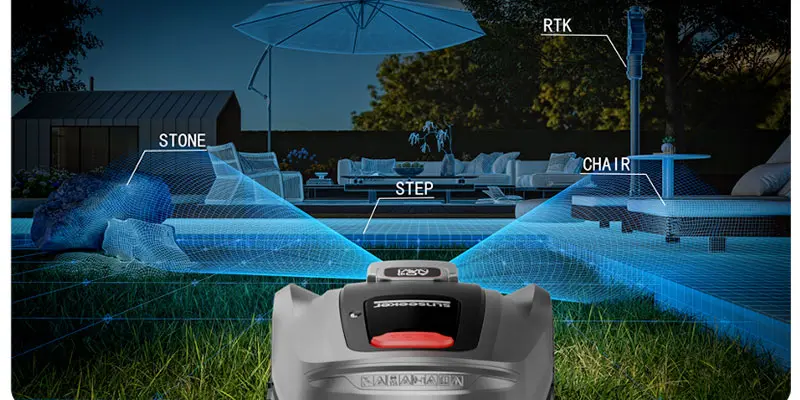Sunseeker X3 Plus - Robot Rasaerba a batteria Multizona Mappatura