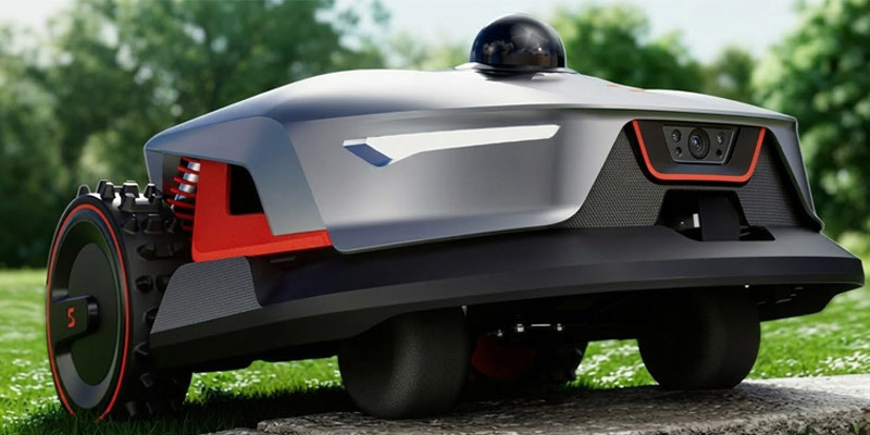 Sunseeker X4 - Robot Tagliaerba Senza Cavo Senza Antenna per Prati Estesi
