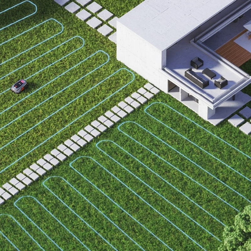 Sunseeker X4 - Robot Tagliaerba Senza Cavo Senza Antenna per Prati Estesi