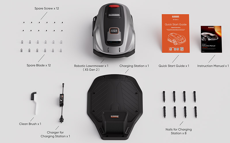 dotazione standard Sunseeker X5 Gen 2