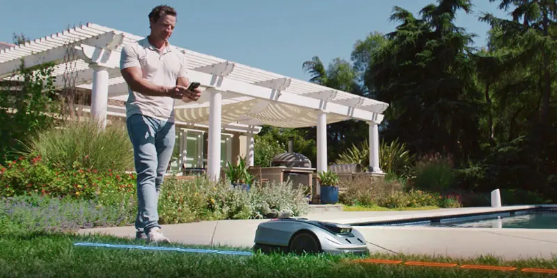 Sunseeker X5 - Robot Rasaerba con Navigazione e Mappatura
