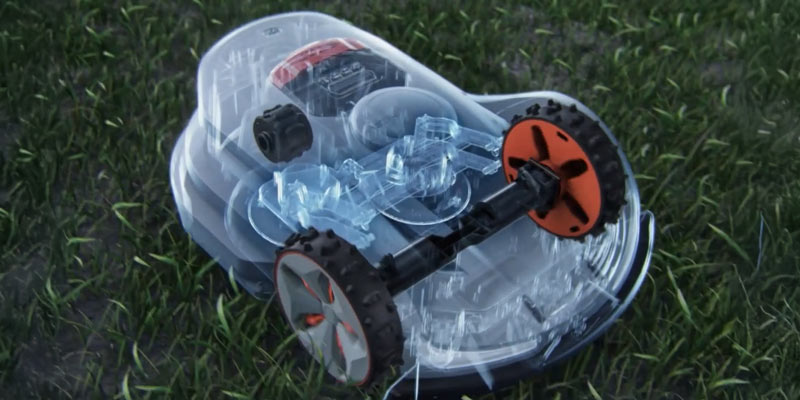 Tondeuse robot Sunseeker X7 Plus Gen 2 - Batterie au lithium 10 Ah pour grandes surfaces jusqu'à 6000 m²