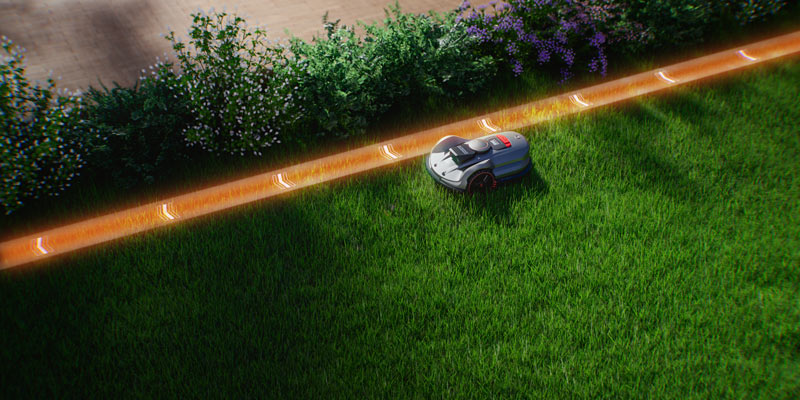 Sunseeker X7 Gen 2 - Tondeuse à gazon robot sans fil pour grands jardins 3000 m²