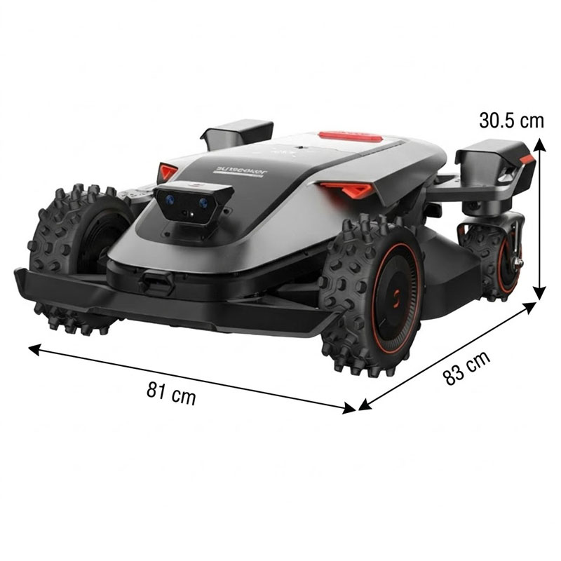 Sunseeker X9 - Robot Rasaerba Wireless per Giardini Estesi