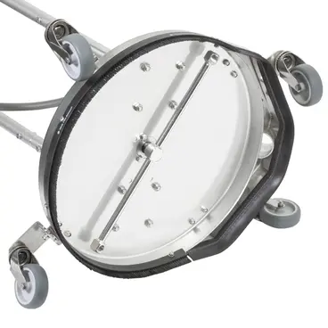 Turbo Devil TD 420 con Aspirazione - Lancia Lavasuperfici Acciaio Inox Ø 420 mm