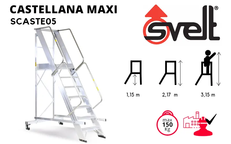 Svelt Castellana Maxi SMAXI505 scala professionale