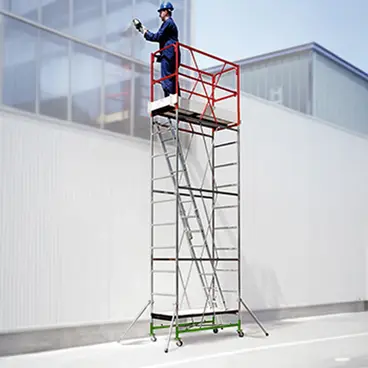 Svelt Cervino - Torre Mobile per esterni in Acciaio h max 5,12 m.
