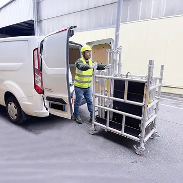 Svelt Sveltower Plus - Trabattello Professionale Componibile Compatto h max 7,27 m.