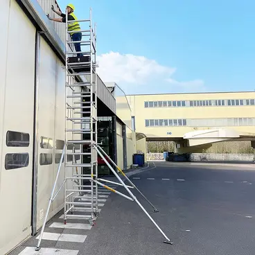 Svelt Sveltower Plus - Trabattello Professionale Componibile Compatto h max 7,27 m.