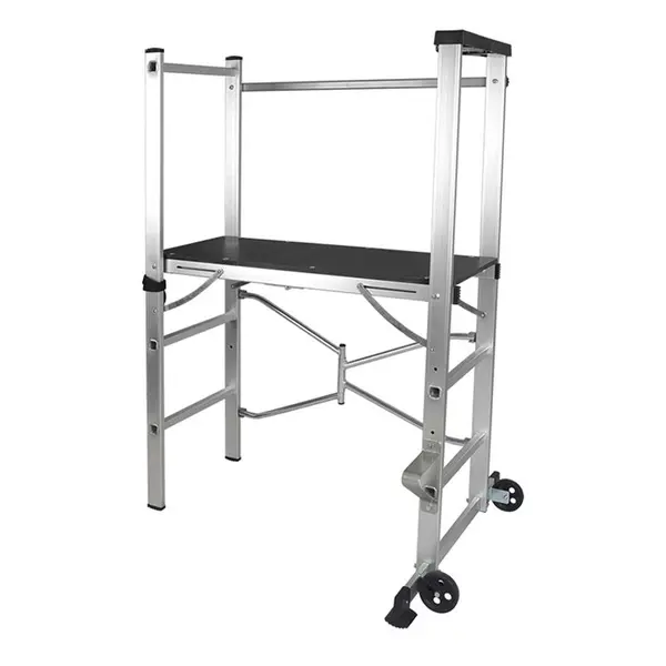 Svelt Time - Trabattello Domestico Richiudibile in Alluminio Altezza 1,55 m