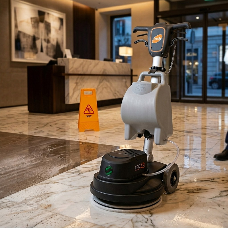 TMB TPO43 2.0 - Polisseuse orbitale à brosse unique