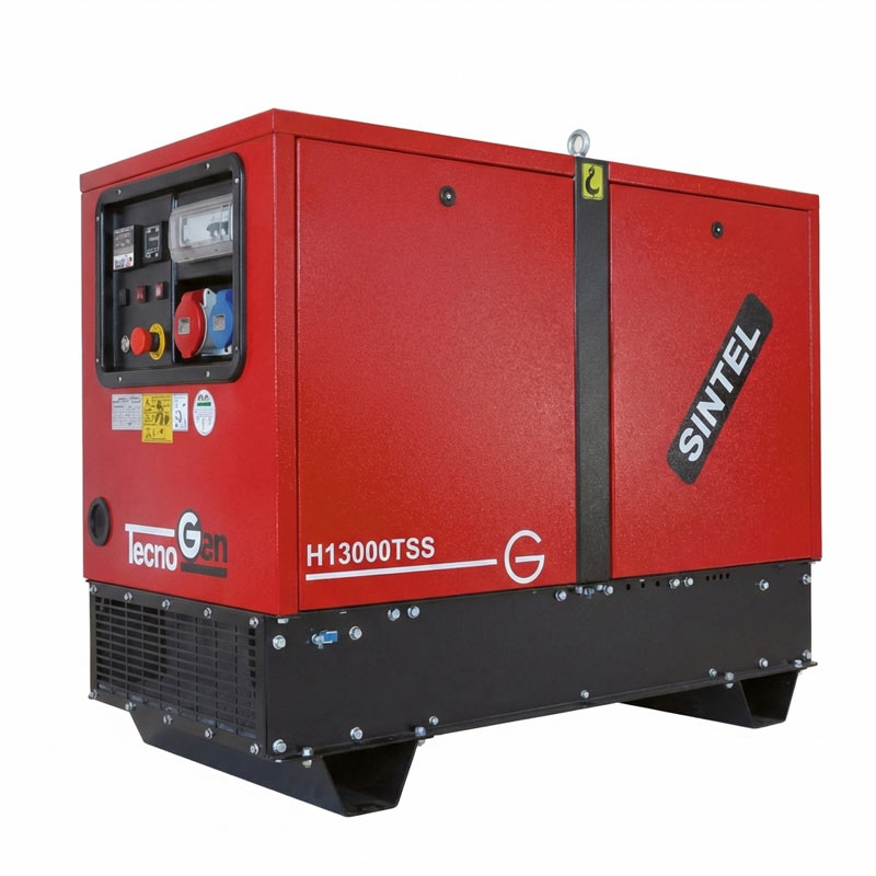 Tecnogen H5000SS H8000SS H15000SS - Sintel Series Professional Single-Phase Power Generators