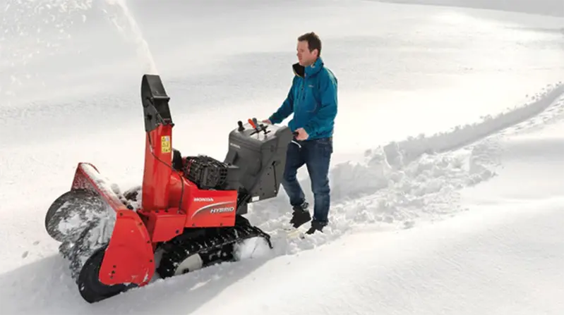 utilizzo spalare neve TECNOGEN HSM 1390i2 ETDR Spazzaneve Bistadio 92 cm iGX390