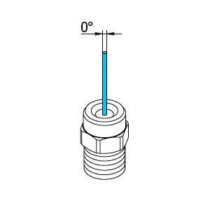 0° high pressure nozzle for pressure washer