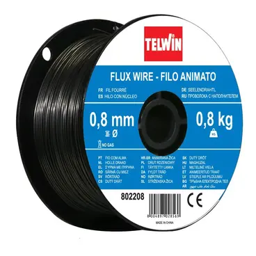 TELWIN 802208 - Bobina Filo Animato 0,8 in Kit da 1 o 2 pezzi