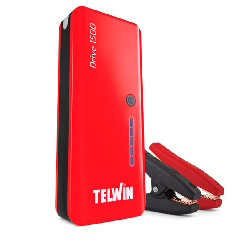 Telwin Drive 1500 Banque d'alimentation de démarrage multifonction 12 V  Lithium