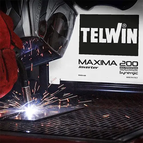 Saldatrice Telwin Maxima 200 Synergic Multiprocesso